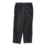 Nike Track Pants - Large Black Polyester