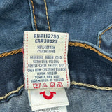 True Religion Skinny Jeans - 24W US 0 Dark Wash Cotton