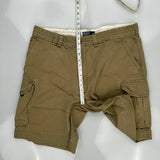 Polo By Ralph Lauren Cargo Shorts - 40W 11L Khaki Cotton
