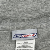 Bears Reebok Nfl Long Sleeve T-Shirt - Large Grey Cotton