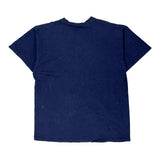 Grumpy Disney Cartoon T-Shirt - Medium Navy Cotton