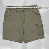 Columbia Cargo Shorts - 34W 9L Khaki Cotton