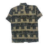 Robert Stock Patterned Shirt - Small Multicoloured Cotton