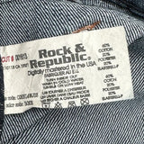 Rock & Republic Jeans - 29W UK 8 Dark Wash Cotton Blend