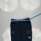 Helly Hansen Cargo Trousers - 32W 30L Grey Cotton Blend