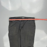 Carhartt Cargo Carpenter Trousers - 40W 32L Grey Cotton