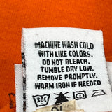 Chase Authentics Floral Sport Shorts - Small Orange Cotton Blend