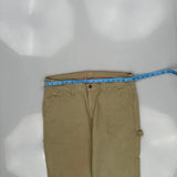 Dockers Carpenter Pants - 35W 32L Khaki Cotton