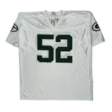 Green Bay Packers N.F.L. Team Apparel Nfl Football Jersey - 2XL White Polyester