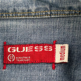 Vintage Guess Denim Shirt - Medium Blue Denim