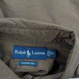 Ralph Lauren Shirt - XL Brown Cotton