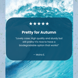 Powder Blue Big Wave iPhone 14 Pro Case