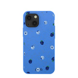 Electric Blue Black and Blue iPhone 13 Mini Case