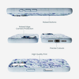 Powder Blue Blue Blooms iPhone 17 Case