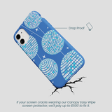 Electric Blue Blue Groove iPhone 11 Case