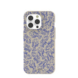 London Fog Blue Lobster iPhone 14 Pro Case
