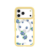 Clear Blueberry Pop iPhone 17 Pro Max Case With Sunbeam Ridge (MagSafe included)