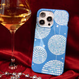 Electric Blue Blue Groove Samsung Galaxy S25+(Plus) Case