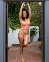 Fiji Ruched Braided Strap Tank Top — Chic Coverage with Sustainable Style