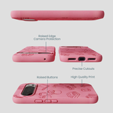 Bubblegum Pink Book Club Google Pixel 10 Pro XL Case