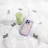 Clear Butterfly Effect iPhone 12 Pro Max Case With Lavender Ridge