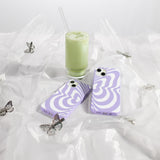 Lavender Flutter Left iPhone 13 Mini Case