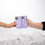 Lavender Flutter Left iPhone 12/ iPhone 12 Pro Case