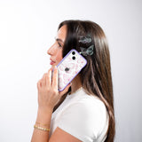 Clear Butterfly Effect iPhone 12 Pro Max Case With Lavender Ridge