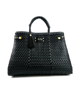 Less Pollution Convertible Handbag - Luxury Black
