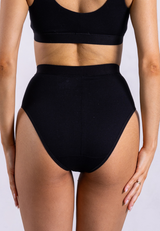 High Waisted Briefs, Black