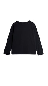 Kids long sleeve top - Black