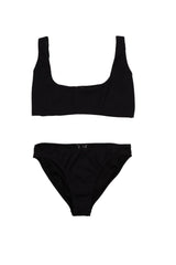 Women bikini texture - Black