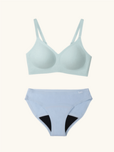 Brielle Blue Bra & Panty Bundle Set