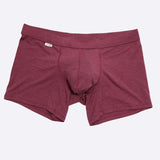 The Burgundy Heather Boxer Brief