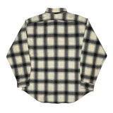 Polo By Ralph Lauren Checked Flannel Shirt - XL Black & White Cotton