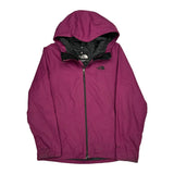 The North Face Waterproof Jacket - Large Purple Polyester