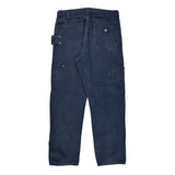 Dickies Carpenter Trousers - 36W 31L Navy Cotton