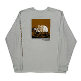 Fine Alpine Equipment The North Face Long Sleeve T-Shirt - 2XL Grey Cotton