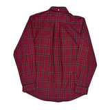 Tommy Hilfiger Checked Shirt - Large Red Cotton