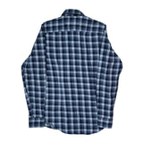 Tommy Hilfiger Checked Shirt - Medium Blue Cotton