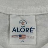 Single Stitch Local 19 C.E.R. Fund Alore Graphic T-Shirt - Large White Cotton