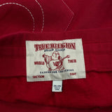 True Religion Joggers - 2XL Red Cotton