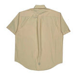 Tommy Hilfiger Short Sleeve Shirt - Large Yellow Cotton