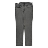 Levis 511 Jeans - 33W 31L Grey Cotton