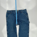 Wrangler Carpenter Pants - 36W 30L Blue Denim