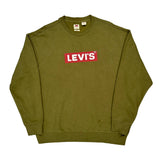 Levis Sweatshirt - Large Green Cotton