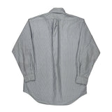 Yarmouth Ralph Lauren Striped Shirt - Medium Blue Cotton