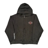 Harley Davidson Graphic Hoodie - Large Black Cotton