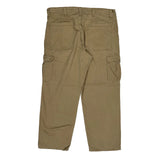 Wrangler Cargo Trousers - 38W 30L Khaki Cotton