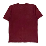 Carhartt T-Shirt - Medium Burgundy Cotton